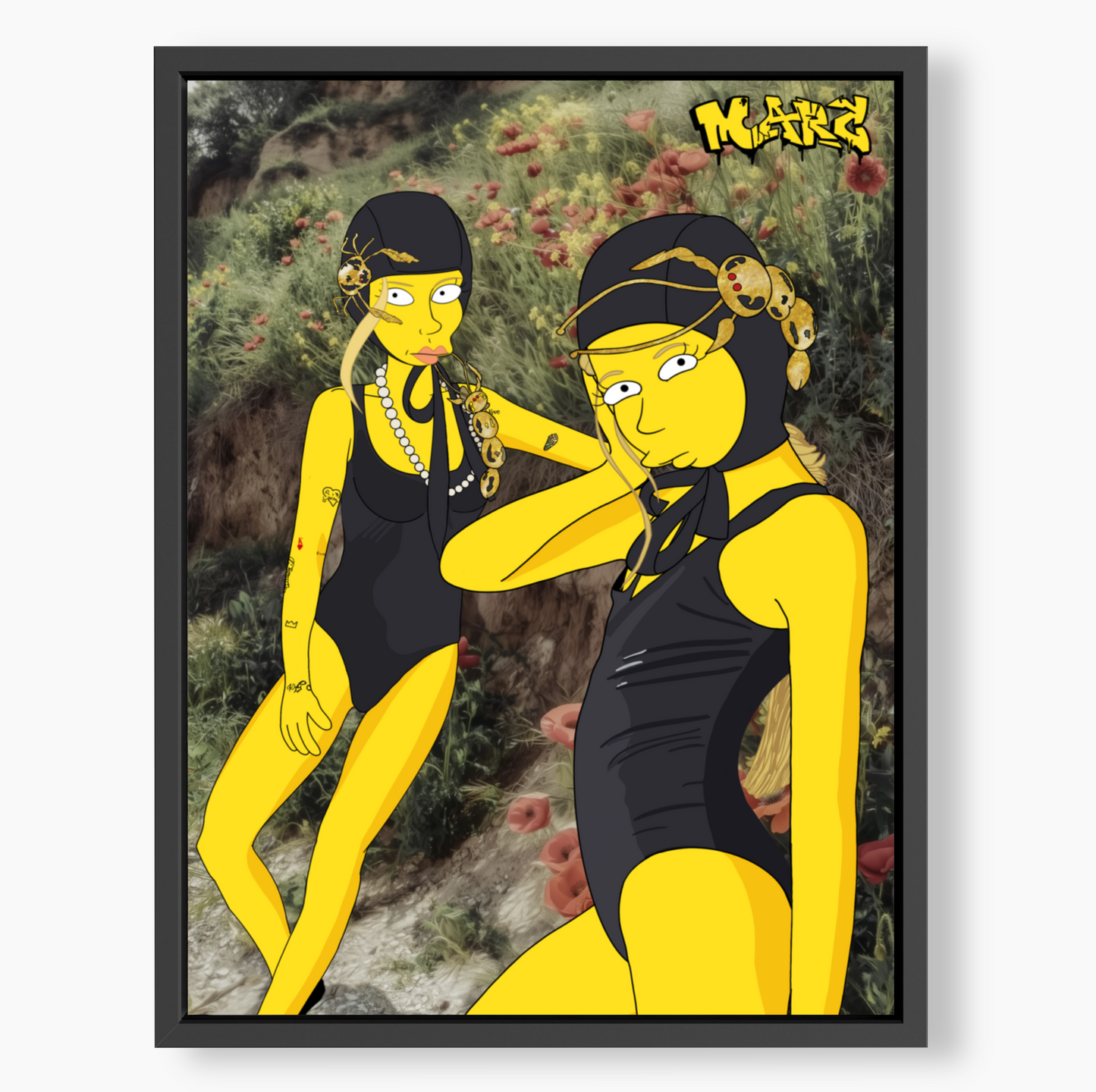 Custom Simpson Illustration