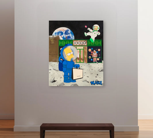 Gucci Store on the Moon