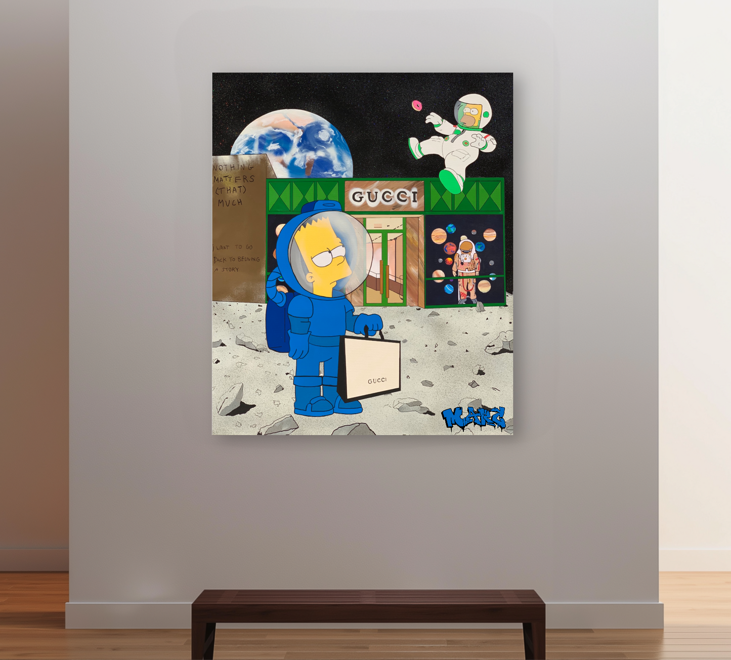 Gucci Store on the Moon