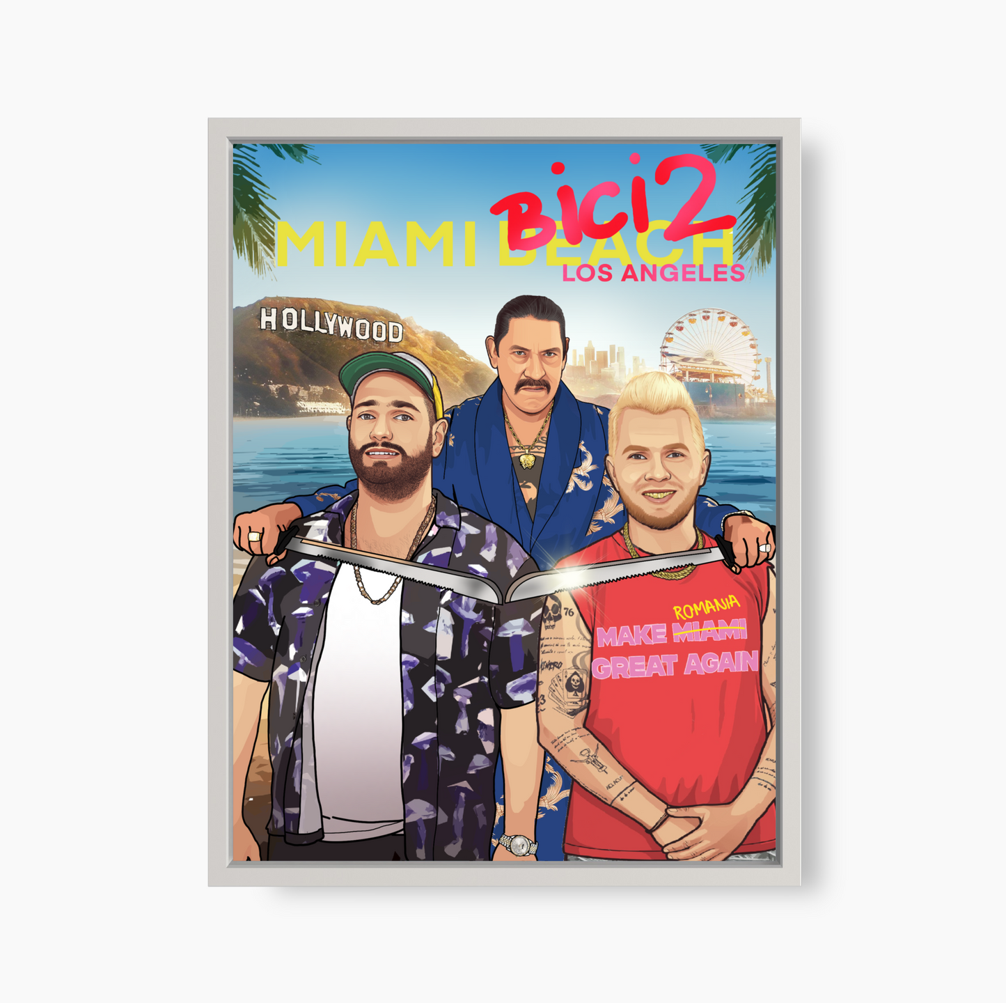 Custom Cartoon Illustration