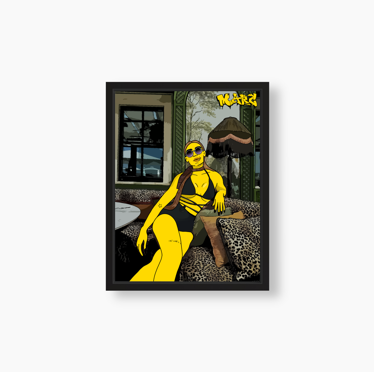 Custom Simpson Illustration